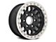 KMC Grenade Desert Beadlock Satin Black 8-Lug Wheel; 20x9; -12mm Offset (17-22 F-350 Super Duty SRW)