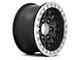 KMC Grenade Desert Beadlock Satin Black 8-Lug Wheel; 20x9; -12mm Offset (17-22 F-350 Super Duty SRW)