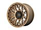KMC Technic Matte Bronze 8-Lug Wheel; 20x9; 18mm Offset (17-22 F-350 Super Duty SRW)