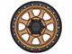 KMC Chase Matte Bronze with Black Lip 6-Lug Wheel; 20x9; 18mm Offset (19-24 RAM 1500)