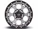 KMC Dirty Harry Satin Gray with Black Lip 6-Lug Wheel; 18x8.5; 0mm Offset (19-24 RAM 1500)