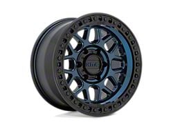 KMC GRS Midnight Blue with Gloss Black Lip 6-Lug Wheel; 18x8.5; 0mm Offset (19-25 RAM 1500)