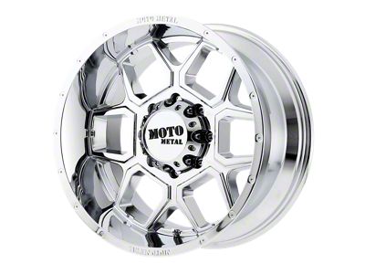 KMC Takedown Satin Black with Chrome Inserts 6-Lug Wheel; 24x9.5; 30mm Offset (19-24 RAM 1500)