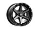 KMC Tempo Satin Black with Gray Tint 5-Lug Wheel; 17x9; -12mm Offset (02-08 RAM 1500, Excluding Mega Cab)