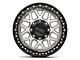 KMC GRS Machined with Satin Black Lip 8-Lug Wheel; 17x9; 18mm Offset (19-24 RAM 2500)