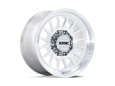 KMC Impact Raw Machined 8-Lug Wheel; 18x9; 0mm Offset (10-18 RAM 2500)