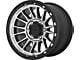 KMC Impact Satin Black Machined 8-Lug Wheel; 17x8.5; 0mm Offset (19-24 RAM 2500)