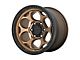 KMC Dirty Harry Matte Bronze with Black Lip 8-Lug Wheel; 17x8.5; 0mm Offset (19-24 RAM 3500 SRW)