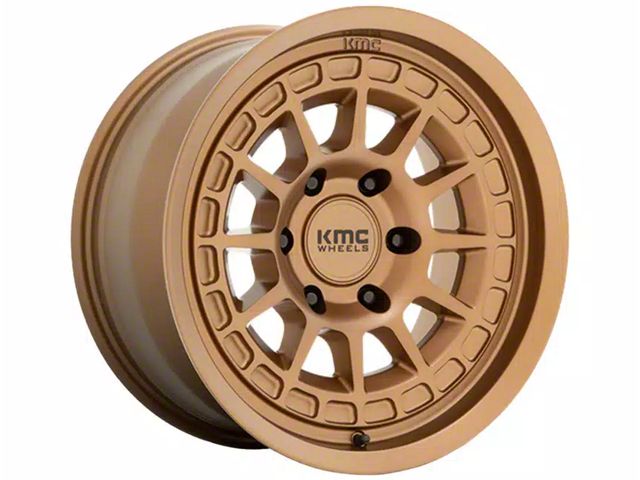 KMC Canyon Matte Bronze 6-Lug Wheel; 17x8.5; 0mm Offset (19-23 Ranger)