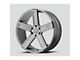 KMC Duece Satin Gray Milled 6-Lug Wheel; 20x8.5; 35mm Offset (19-23 Ranger)