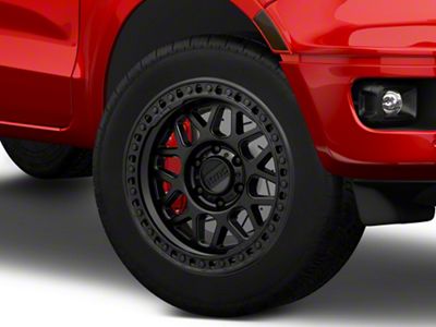 KMC GRS Satin Black 6-Lug Wheel; 20x9; 0mm Offset (19-23 Ranger)