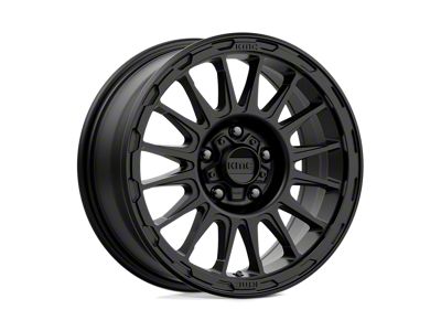 KMC Impact Satin Black 6-Lug Wheel; 16x8; 0mm Offset (2024 Ranger)