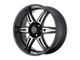 KMC Slide Chrome 6-Lug Wheel; 20x8.5; 10mm Offset (19-23 Ranger)