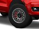 KMC Technic Anthracite 6-Lug Wheel; 17x8.5; 0mm Offset (19-23 Ranger)