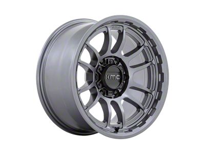 KMC Wrath Matte Anthracite 6-Lug Wheel; 17x8.5; 0mm Offset (19-23 Ranger)