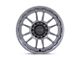 KMC Wrath Matte Anthracite 6-Lug Wheel; 17x8.5; -10mm Offset (19-23 Ranger)