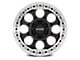 KMC Riot Beadlock Satin Black with Machined Ring 6-Lug Wheel; 17x9; -12mm Offset (14-18 Sierra 1500)