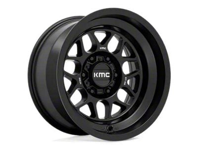 KMC Terra Satin Black 6-Lug Wheel; 20x9; -12mm Offset (19-25 Sierra 1500)