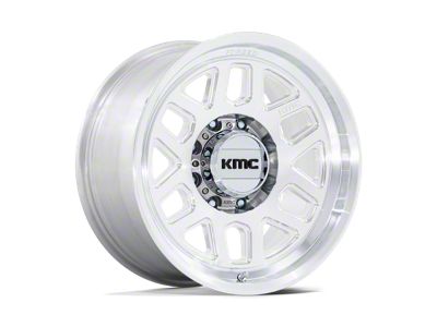 KMC Mesa Raw Machined 8-Lug Wheel; 18x9; 18mm Offset (07-10 Sierra 2500 HD)