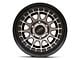 KMC Canyon Satin Black with Gray Tint 6-Lug Wheel; 17x8; 20mm Offset (14-18 Silverado 1500)