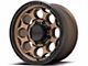 KMC Dirty Harry Matte Bronze with Black Lip 6-Lug Wheel; 17x8.5; 18mm Offset (99-06 Silverado 1500)