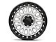 KMC IMS Machined with Matte Black Lip 6-Lug Wheel; 17x8.5; -10mm Offset (14-18 Silverado 1500)