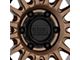 KMC IMS Matte Bronze with Gloss Black Lip 6-Lug Wheel; 17x8.5; -10mm Offset (14-18 Silverado 1500)