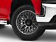 KMC Technic Anthracite 6-Lug Wheel; 20x9; 0mm Offset (19-24 Silverado 1500)