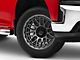 KMC Technic Anthracite 6-Lug Wheel; 20x9; 18mm Offset (19-24 Silverado 1500)