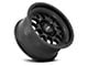 KMC Terra Satin Black 6-Lug Wheel; 18x8.5; 0mm Offset (19-24 Silverado 1500)