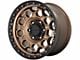 KMC Trek Matte Bronze with Black Lip 6-Lug Wheel; 17x9; 18mm Offset (99-06 Silverado 1500)