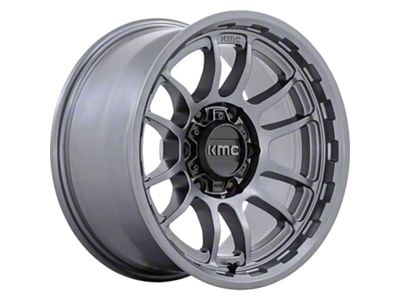 KMC Wrath Matte Anthracite 6-Lug Wheel; 20x9; 0mm Offset (19-24 Silverado 1500)
