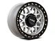 KMC GRS Machined with Satin Black Lip 8-Lug Wheel; 17x8.5; 0mm Offset (07-10 Silverado 2500 HD)