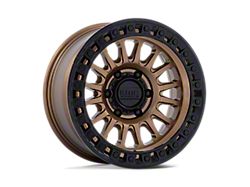 KMC IMS Matte Bronze with Gloss Black Lip 8-Lug Wheel; 18x9; 18mm Offset (20-25 Silverado 2500 HD)