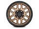 KMC Mesa Matte Bronze with Black Lip 8-Lug Wheel; 18x9; 18mm Offset (20-24 Silverado 2500 HD)