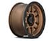 KMC Mesa Matte Bronze with Black Lip 8-Lug Wheel; 18x9; 18mm Offset (20-25 Silverado 3500 HD SRW)