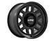 KMC Mesa Satin Black 8-Lug Wheel; 18x9; 0mm Offset (07-10 Silverado 3500 HD SRW)