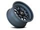 KMC Terra Metallic Blue 6-Lug Wheel; 18x8.5; -10mm Offset (21-24 Tahoe)