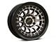 KMC Canyon Satin Black with Gray Tint 6-Lug Wheel; 17x8; 20mm Offset (15-20 Yukon)