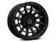 KMC Carnage Satin Black with Gray Tint 6-Lug Wheel; 17x9; 0mm Offset (15-20 Yukon)