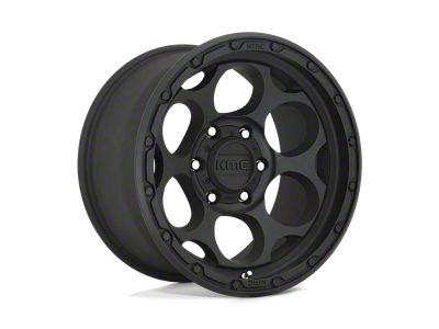 KMC Dirty Harry Textured Black 6-Lug Wheel; 17x8.5; 18mm Offset (15-20 Yukon)