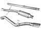 K&N Single Exhaust System with Polished Tip; Side Exit (14-18 5.3L Silverado 1500)