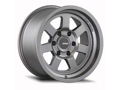 Konig HT2 Gloss Anthracite 6-Lug Wheel; 17x8.5; -6mm Offset (07-13 Sierra 1500)