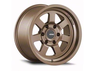 Konig HT2 Satin Bronze 6-Lug Wheel; 17x8.5; -6mm Offset (07-13 Sierra 1500)