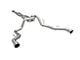 Kooks Dual Exhaust System with Polished Tips; Rear Exit (21-24 2.7L EcoBoost F-150)