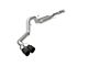 Kooks Single Exhaust System with Black Tips; Side Exit (21-24 5.0L F-150, Excluding Tremor)