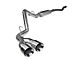 Kooks Single Exhaust System with Polished Tips; Side Exit (18-20 5.0L F-150)