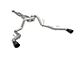 Kooks Dual Exhaust System with Black Tips; Rear Exit (21-24 3.5L EcoBoost F-150, Excluding Raptor & Tremor)