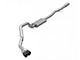 Kooks KRT Single Exhaust System with Black Tips; Side Exit (19-24 5.3L Sierra 1500)