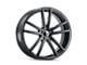 Kraze Lusso Gloss Black 6-Lug Wheel; 22x9.5; 30mm Offset (07-13 Sierra 1500)